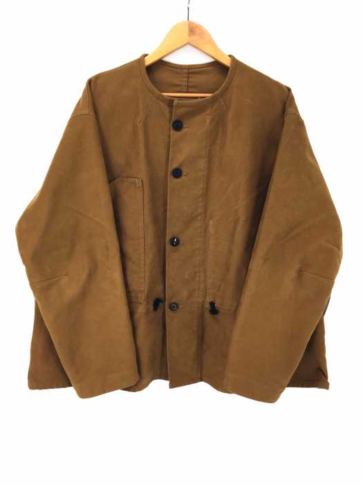 QUILP MODE et ARTISANS TWO-FOUNDATION（クイルプ） Bradbury Double Front Jacket Moleskin Gold メンズ アウター