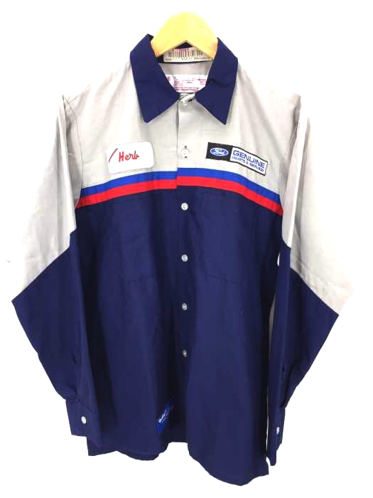 RED CAP（レッドキャップ） オールド ワークシャツ ネームワッペン メンズ トップス