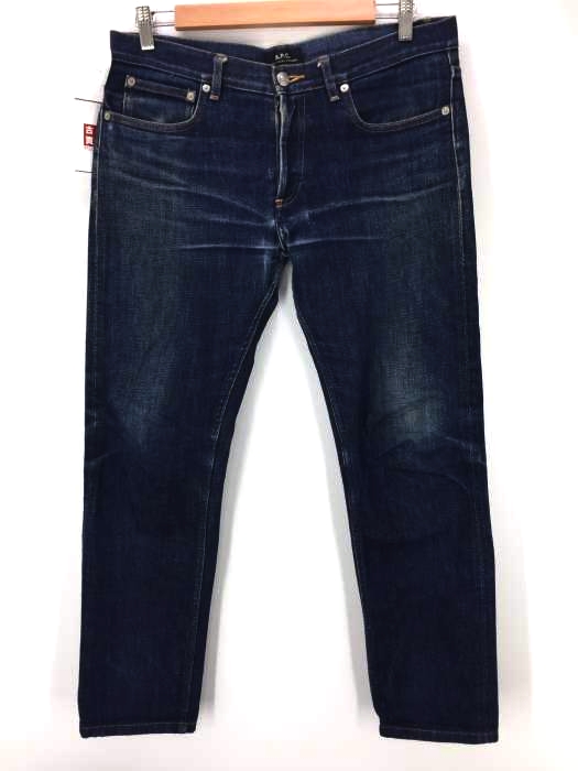 A.P.C.（アーペーセー） PETIT NEW STANDARD セルビッチ ストレートデニムパンツ 5ポケット  ボタンフライ メンズ パンツ