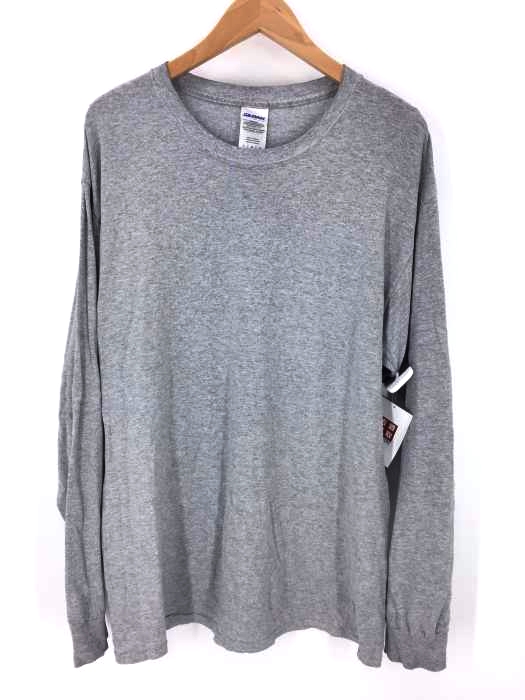 USED古着 (ユーズドフルギ) GILDANボディー L/Sクルーネック メンズ トップス