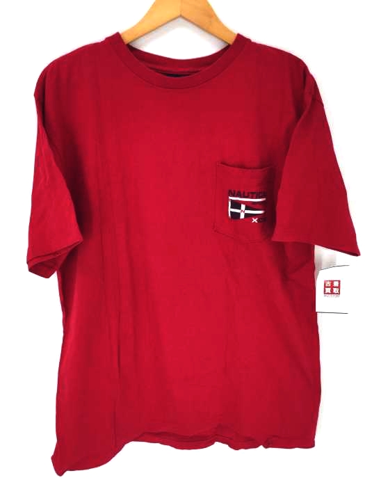 NAUTICA（ノーティカ） USA製プリントポケットTシャツ メンズ トップス