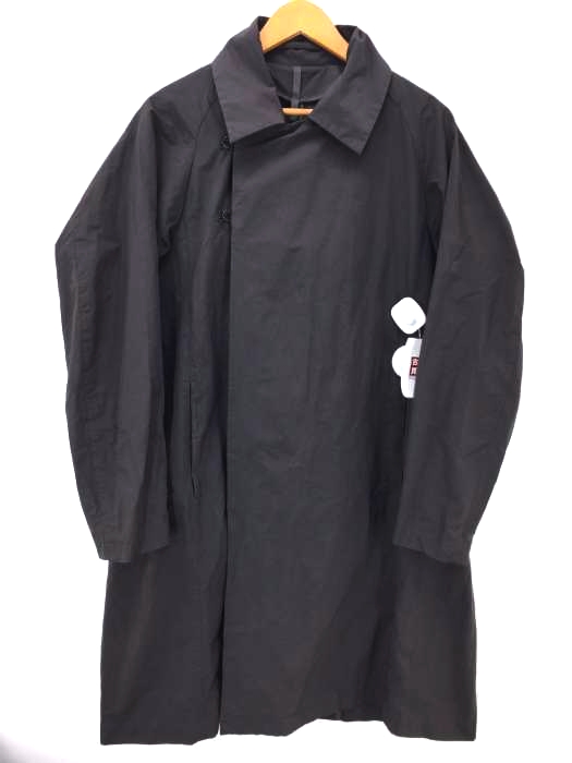KAZUYUKI KUMAGAI ATTACHMENT（カズユキクマガイアタッチメント） DOUBLE BREASTED COAT Nyピーチスキンダブルブレストロングコート メンズ アウター