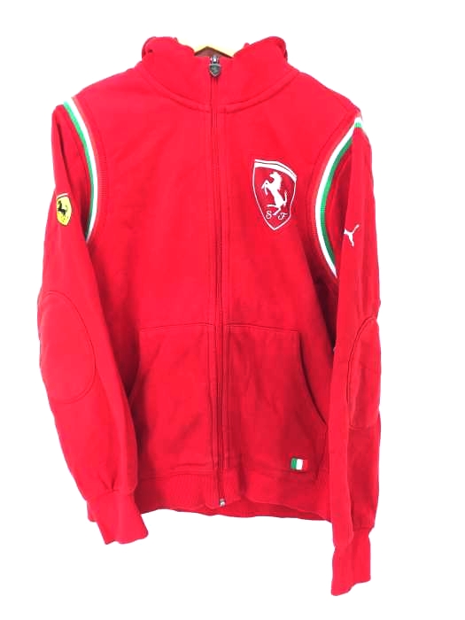 PUMA(プーマ) エルボーパッチ ジップパーカー メンズ トップス