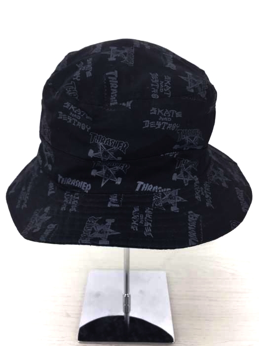 THRASHER（スラッシャー） ALL OVER BUCKET HAT メンズ 帽子
