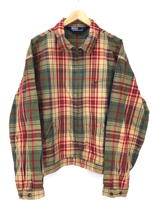 Polo by RALPH LAUREN（ポロバイラルフローレン） チェックスウィングトップ メンズ アウター
