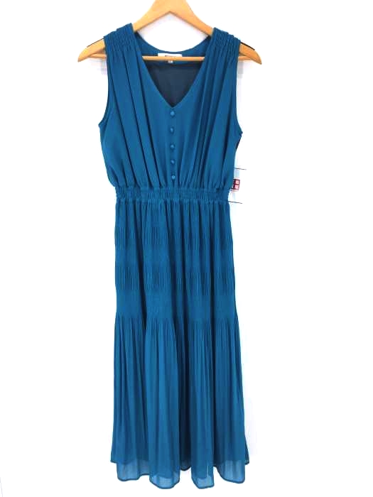 moussy（マウジー） V NECK CHIFFON GATHER ドレス レディース ワンピース