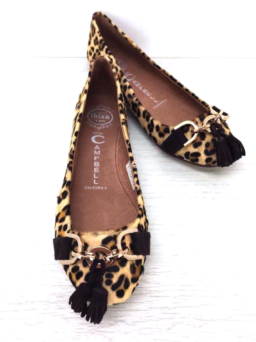 jeffreycampbell（ジェフリーキャンベル） タッセル ハラコ レオパード フラットシューズ レディース シューズ