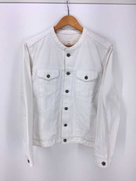 bukht（ブフト） BAND COLLAR DENIM JACKET メンズ アウター