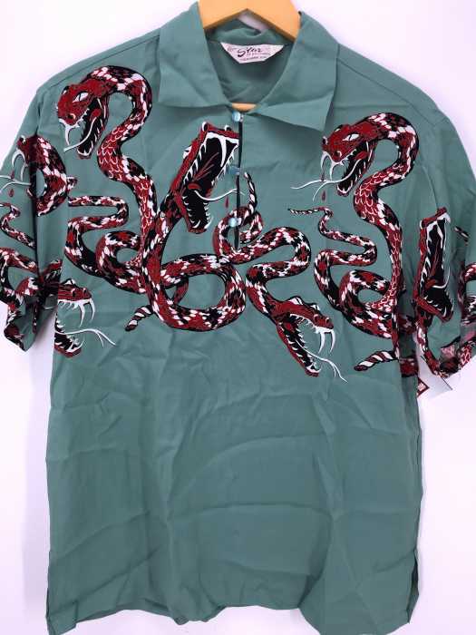STAR OF HOLLYWOOD（スターオブハリウッド） HIGH DENSITY RAYON PULLOVER SHIRT  RATTLE SNAKE メンズ トップス