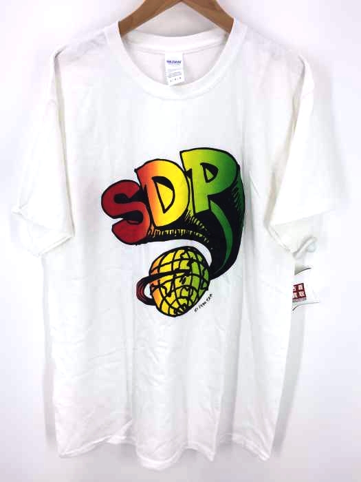 USED古着 (ユーズドフルギ) SDP スチャダラ大作戦ロゴTシャツ メンズ トップス