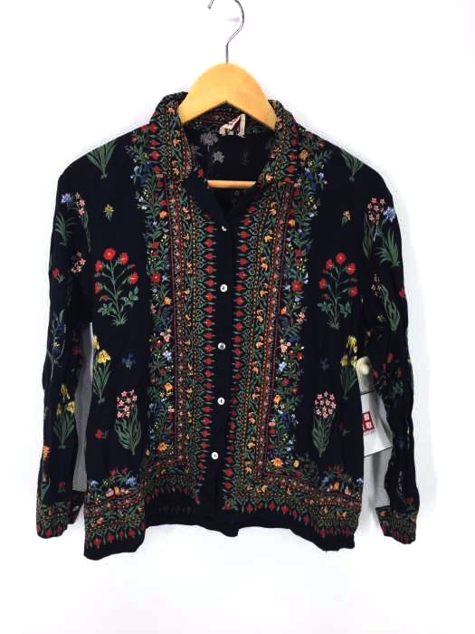 USED古着（ユーズドフルギ） D.GRACE 花柄シャツ レディース トップス