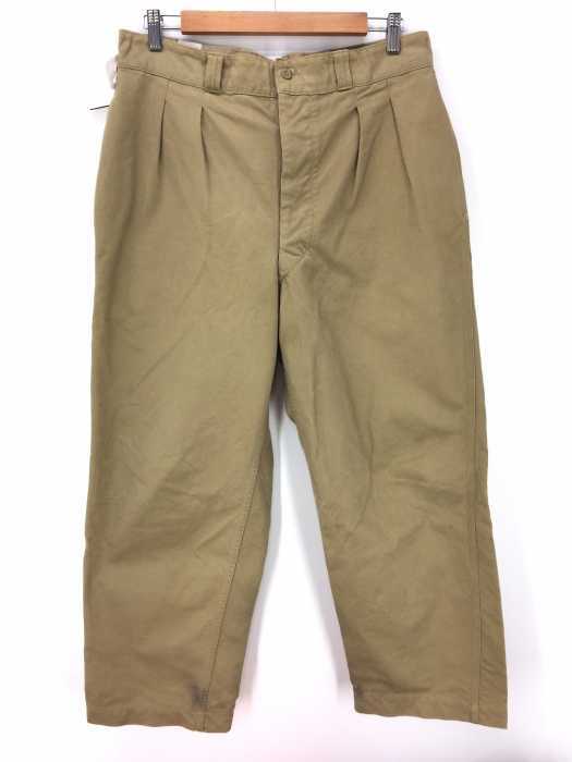 USED古着  （ユーズドフルギ） LA LINIERE DE CROSET 2タックパンツ メンズ パンツ