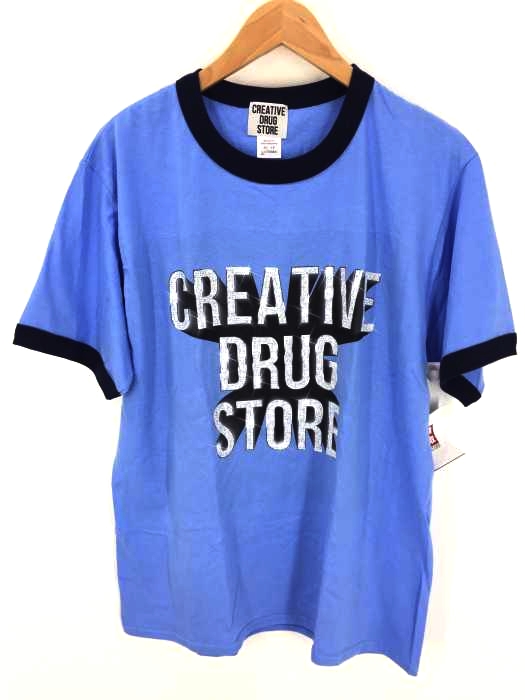 CREATIVE DRUG STORE(クリエイティブドラッグストア) トリムTシャツ メンズ トップス