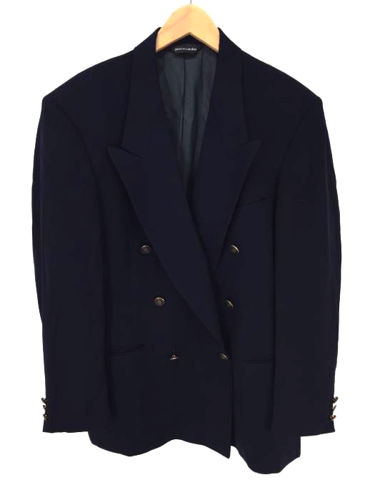 pierre cardin（ピエールカルダン） USA製 ダブルブレスト1Bテーラードジャケット メンズ アウター