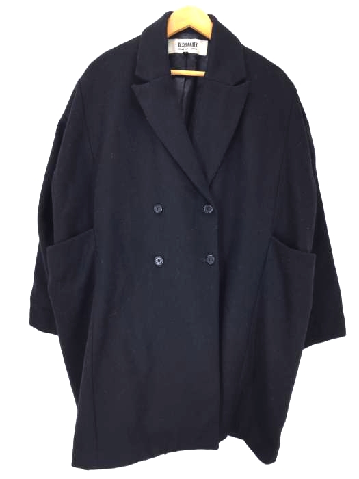 BASISBROEK（バージズブルック） ダブルオーバーコート メンズ アウター