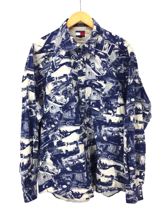 TOMMY HILFIGER（トミーヒルフィガー） 総柄 ウエスタンシャツ メンズ トップス
