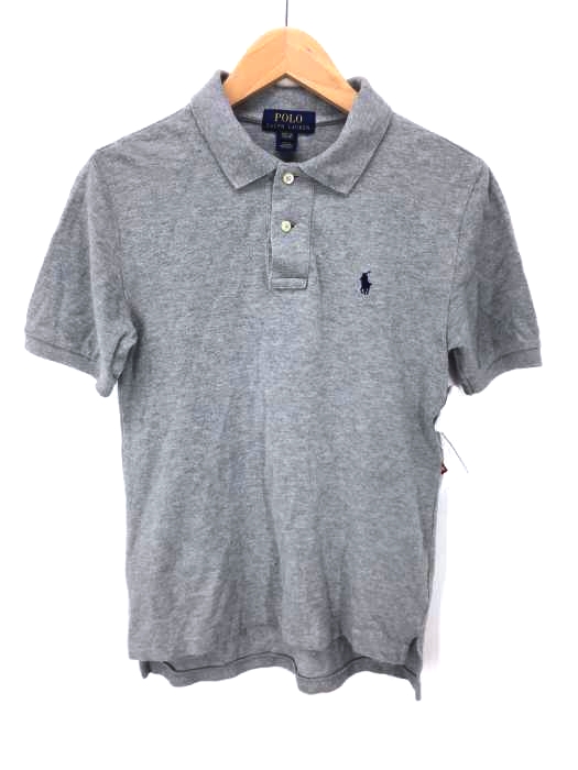 POLO RALPH LAUREN(ポロラルフローレン) ワンポイント刺繍 コットンポロシャツ レディース トップス