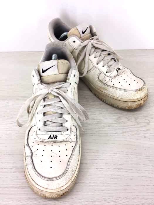 NIKE（ナイキ） Air Force 1 07 Low Leather Sail/Sail/Black メンズ シューズ
