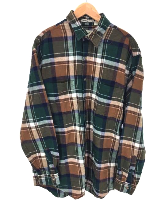 Eddie Bauer(エディーバウアー) フランネルシャツ メンズ トップス
