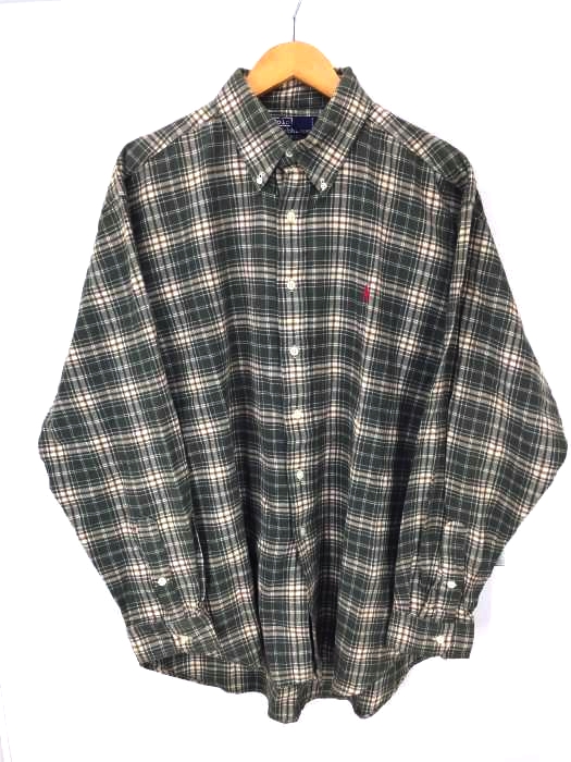 Polo by RALPH LAUREN（ポロバイラルフローレン） BLAIRE チェックボタンダウンシャツ メンズ トップス