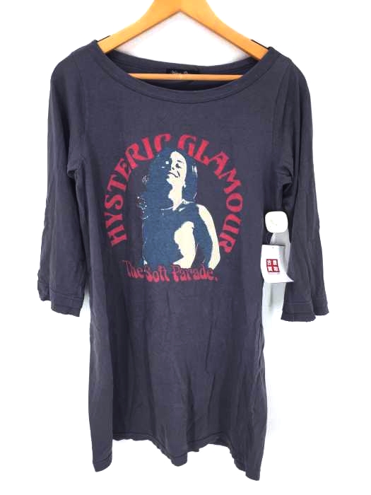 HYSTERIC GLAMOUR（ヒステリックグラマー） The Soft Parade レイヤードスリーブロングTシャツ メンズ トップス