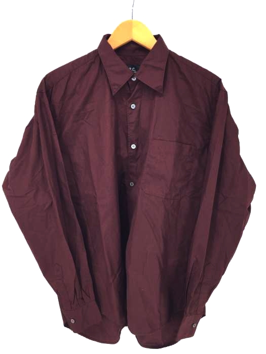 APC（アーペーセー） コットンシャツ　MADE IN FRANCE メンズ トップス