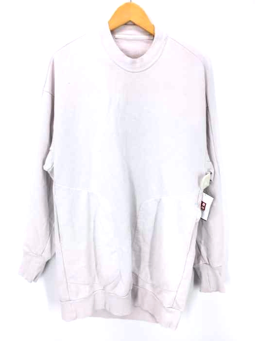 JULIUS（ユリウス） BIG SWEATSHIRT JACKET Plaster ビッグスウェットトレーナー メンズ トップス