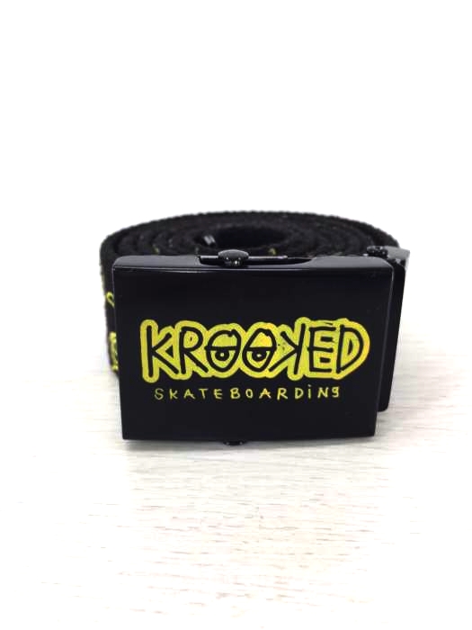 KROOKED（クルキッド） プリントガチャベルト メンズ ファッション雑貨