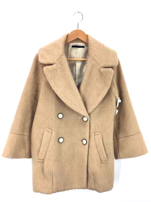 Heather（ヘザー） シャギー ビッグカラーコート レディース アウター
