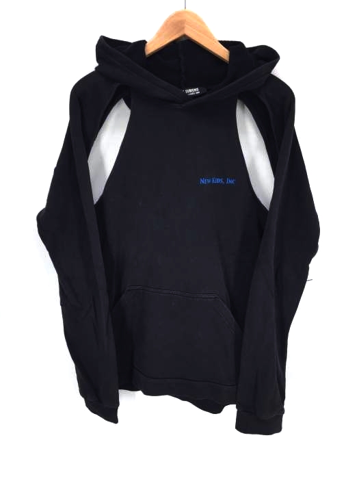 RAF SIMONS（ラフシモンズ） 消費者期 カッティングデザインプルオーバーパーカー メンズ トップス