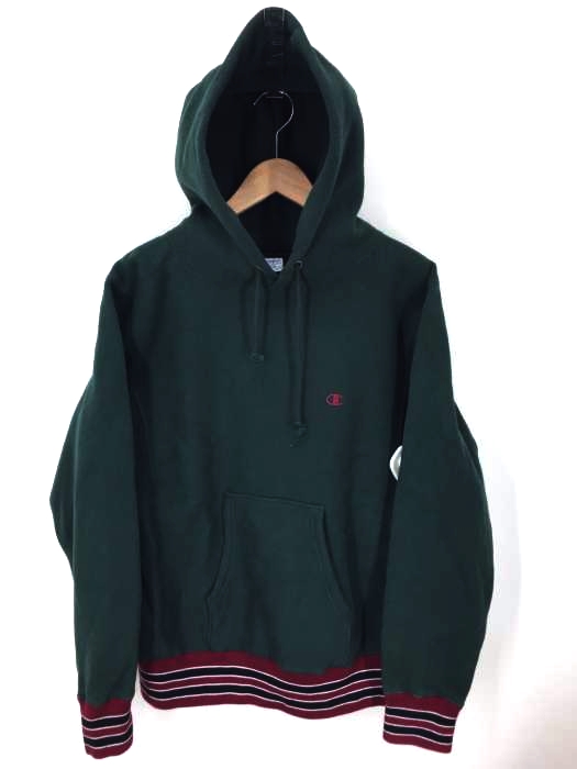 Champion（チャンピオン） リバースウィーブ リブライン  プルオーバーパーカー メンズ トップス