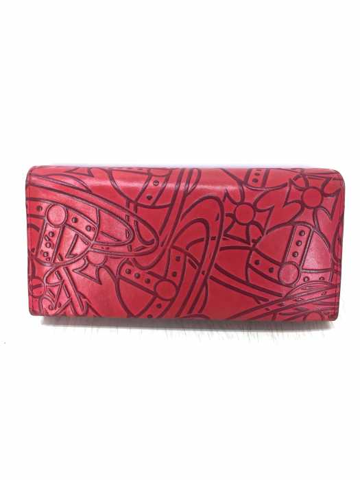 Vivienne Westwood （ヴィヴィアンウエストウッド） オーブ型押しレザーウォレット　財布 レディース 財布・ケース