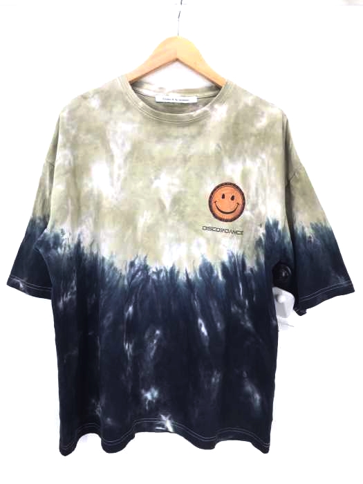 Children of the discordance（チルドレンオブザディスコーダンス） HAND DYEING AND PRINT TEE メンズ トップス