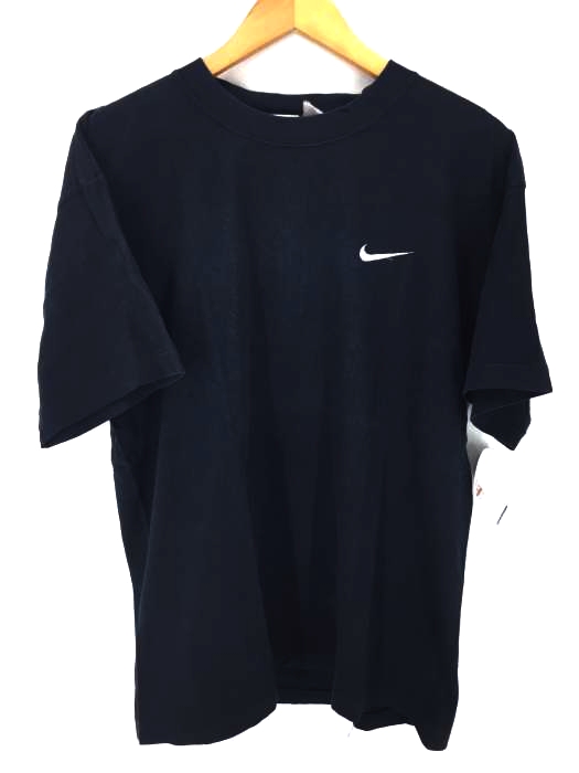 NIKE（ナイキ） 銀タグ ワンポイントスウッシュ刺繍 バックUSAプリントTシャツ メンズ トップス