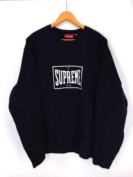 Supreme（シュプリーム） Warm Up Crewneck エバーラストロゴ メンズ トップス