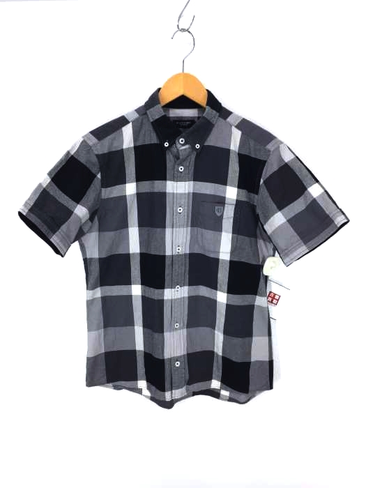 BLACK LABEL CRESTBRIDGE（ブラックレーベルクレストブリッジ） チェック半袖シャツ メンズ トップス