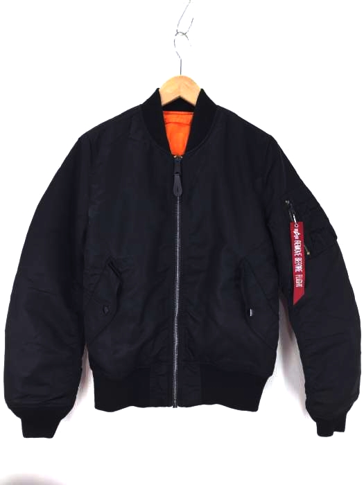 ALPHA INDUSTRIES（アルファインダストリーズ） MA-1 TIGHT リバーシブルフライトジャケット メンズ アウター