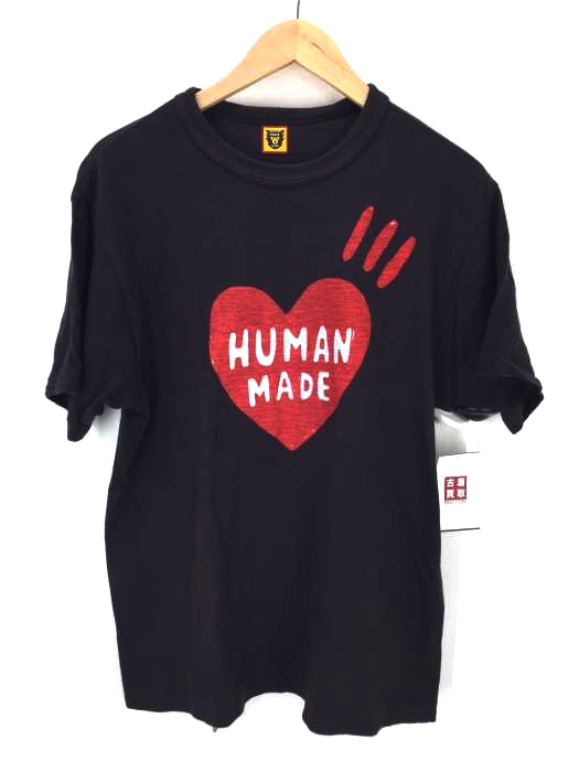 HUMANMADE　（ヒューマンメイド） ハートプリントTシャツ メンズ トップス