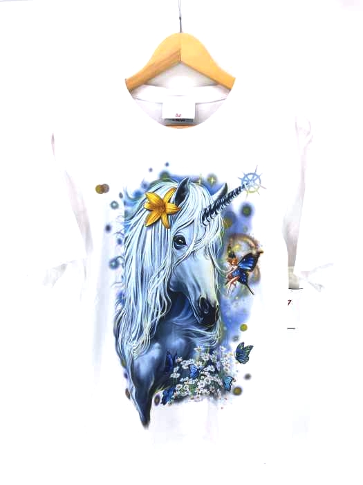 WALL（ウォール） ROCK NATURE ユニコーンプリントTシャツ メンズ トップス