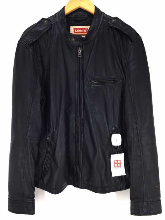 Levi's（リーバイス） ラムレザーシングルライダースジャケット メンズ アウター