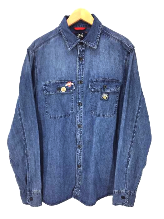 Deus Ex Machina（デウスエクスマキナ） Workers shirt デニムシャツ メンズ トップス