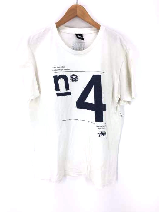 Stussy（ステューシー） No4 シャネルロゴ プリントTシャツ メンズ トップス