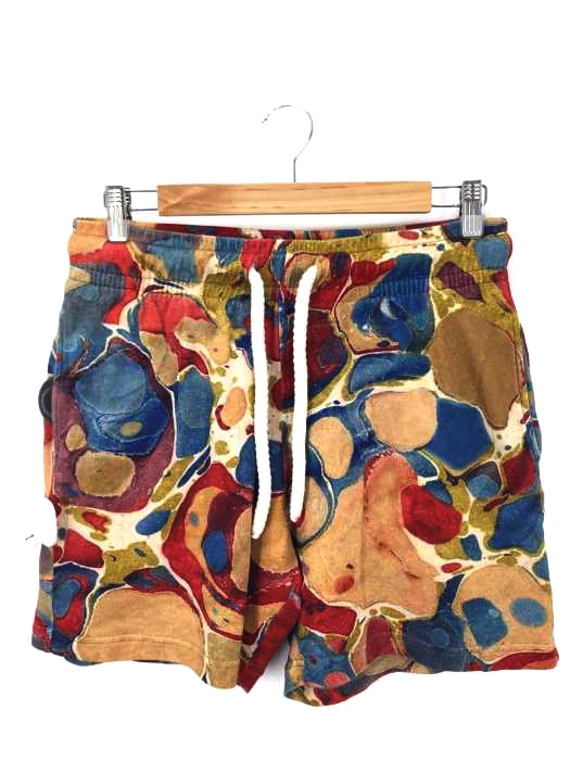 DROLE DE MONSIEUR（ドロールドムッシュ） MARBLED SRT ショートパンツ メンズ パンツ