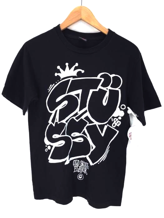 Stussy(ステューシー) OLD SKOOL FLAVOR プリントTシャツ メンズ トップス