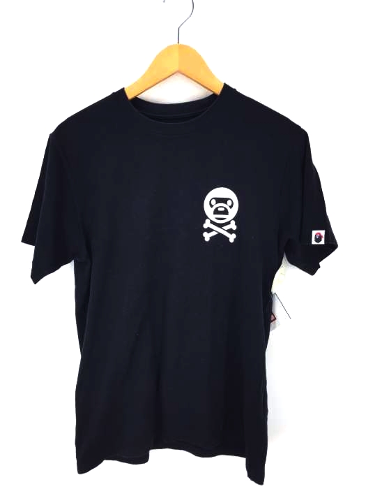 A BATHING APE PIRATE STORE（ア ベイシング エイプ パイレーツストア） BABY MILO バックプリントTシャツ メンズ トップス