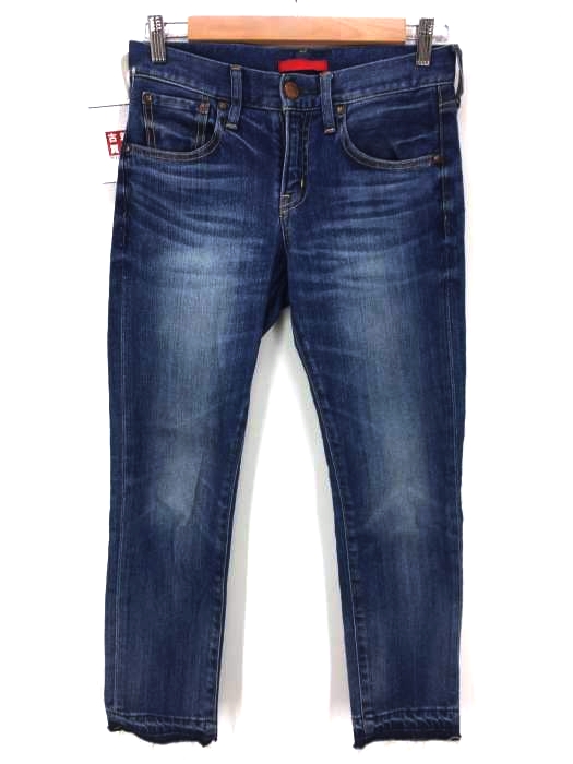 RED CARD（レッドカード） 別注 Anniversary 20th Crop カットオフ クロップドデニムパンツ レディース パンツ