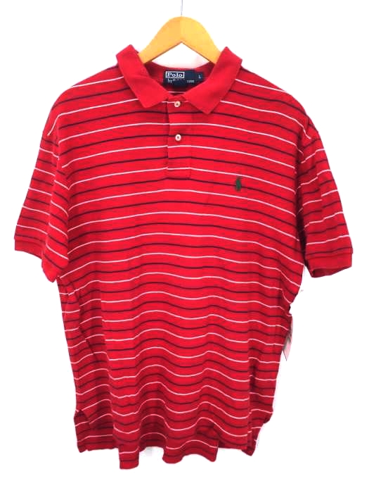 Polo by RALPH LAUREN(ポロバイラルフローレン) ポニー刺繍ボーダーポロシャツ メンズ トップス
