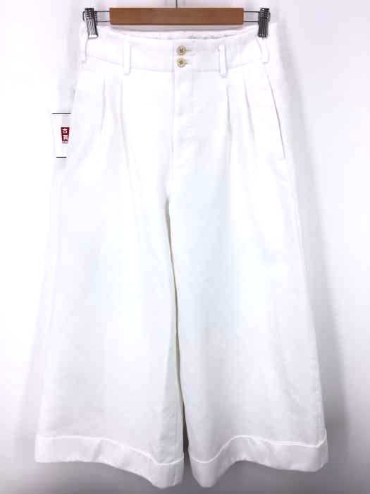 COMME des GARCONS（コムデギャルソン） AD2018 Designing without design ポリ縮絨ワイドパンツ レディース パンツ