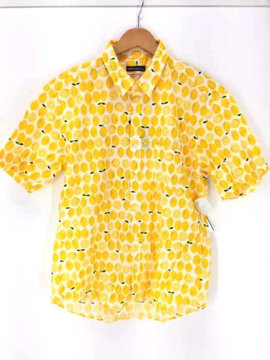 CIAO（チャオ） 総柄 レモン S/S シャツ レディース トップス