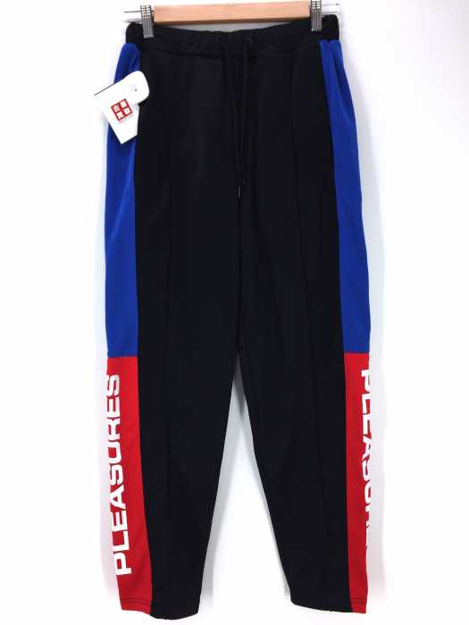PLEASURES（プレジャーズ） TRUCK PANTS 裏フリースサイドラインロゴトラックパンツ メンズ パンツ